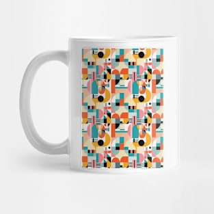 Bauhaus Geometric Pattern I Mug